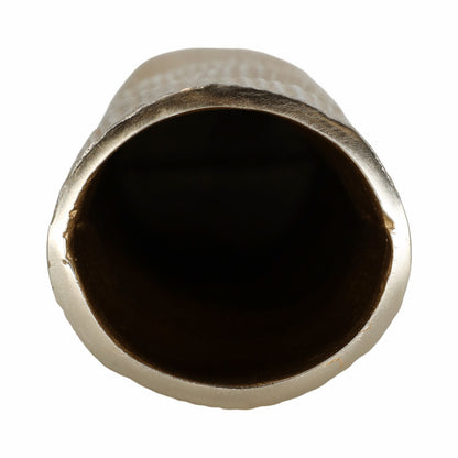 23" Sitka Medium Gold Metal Vase