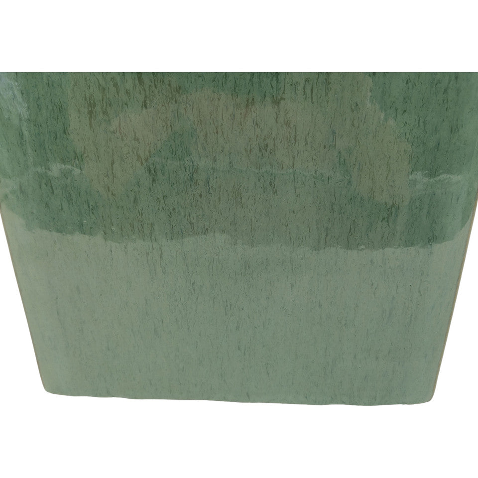 Lámpara de mesa de mármol Odina de 27 pulgadas, color negro y blanco