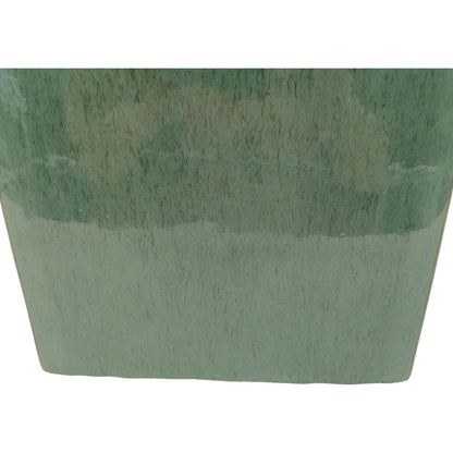 Lámpara de mesa de mármol Odina de 27 pulgadas, color negro y blanco