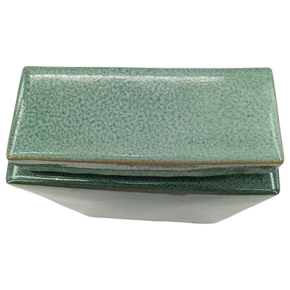 Lámpara de mesa de mármol Odina de 27 pulgadas, color negro y blanco