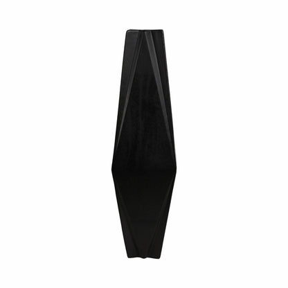 26" Bonney Medium Black Cer Vase