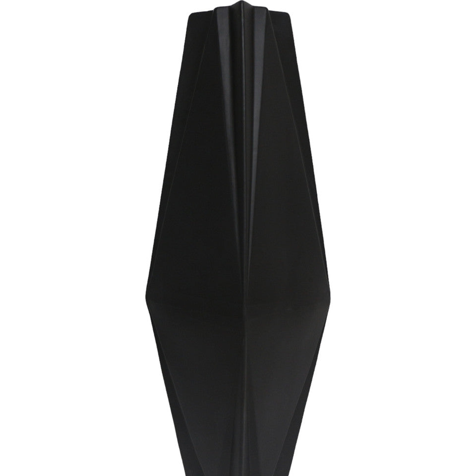 31" Bonney Large Black Cer Vase