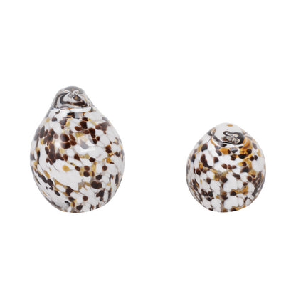 Lámpara de mesa de mármol Odina de 27 pulgadas, color negro y blanco