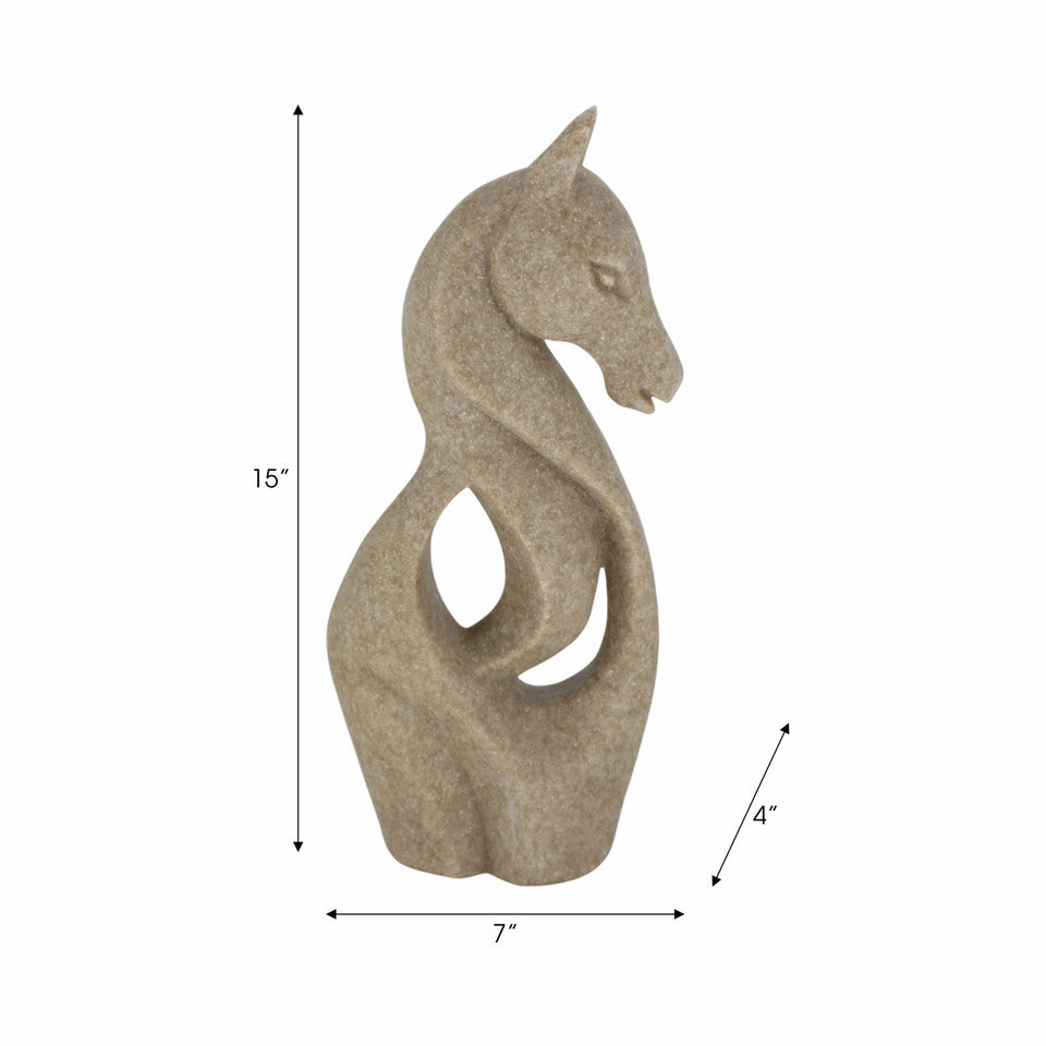 Lámpara de mesa de mármol Odina de 27 pulgadas, color negro y blanco