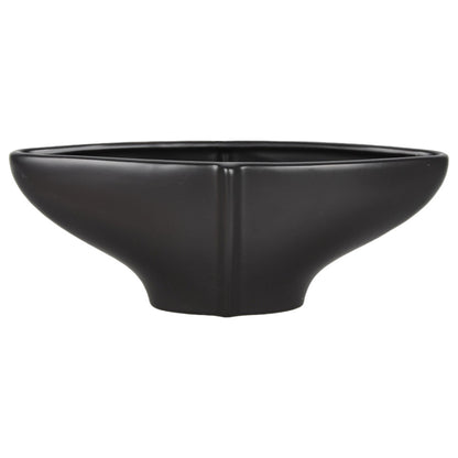 Lámpara de mesa de mármol Odina de 27 pulgadas, color negro y blanco