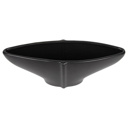 Lámpara de mesa de mármol Odina de 27 pulgadas, color negro y blanco