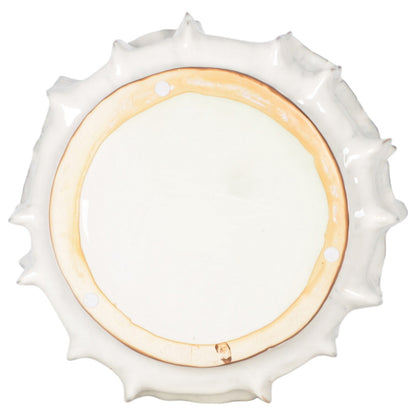 Lámpara de mesa de mármol Odina de 27 pulgadas, color negro y blanco