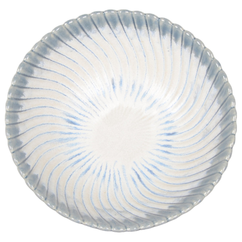 Lámpara de mesa de mármol Odina de 27 pulgadas, color negro y blanco