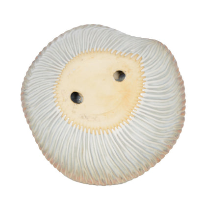 Lámpara de mesa de mármol Odina de 27 pulgadas, color negro y blanco