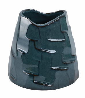 Gloverdale Blue Vase 6"(In)