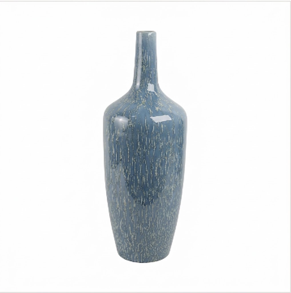 Henleyshaw Teal Vase 25" in
