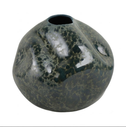 Bramham Black Vase 9"in