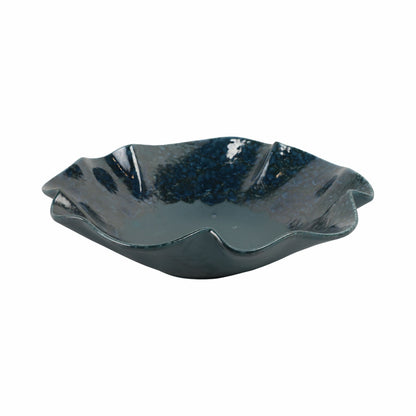 Lámpara de mesa de mármol Odina de 27 pulgadas, color negro y blanco