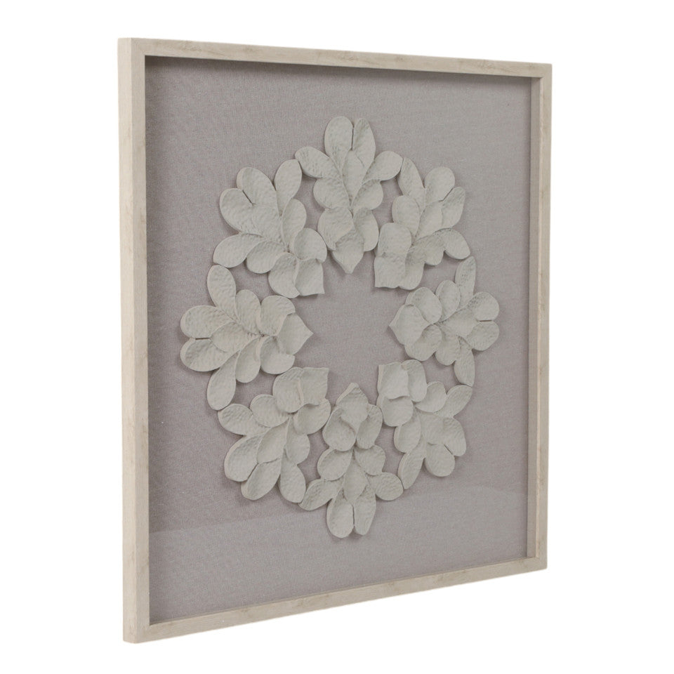 Clairvux Leaf Shadowbox Art - 30x30"