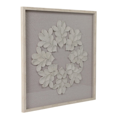 Clairvux Leaf Shadowbox Art - 30x30"