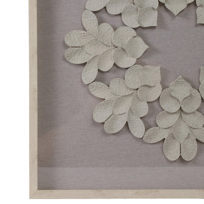 Clairvux Leaf Shadowbox Art - 30x30"