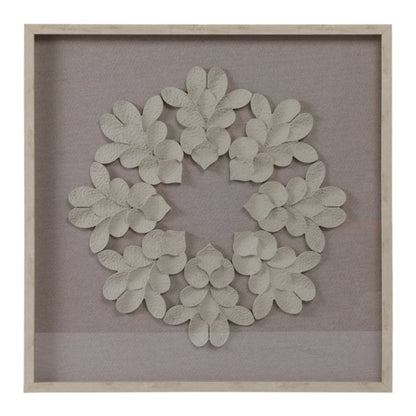 Clairvux Leaf Shadowbox Art - 30x30"