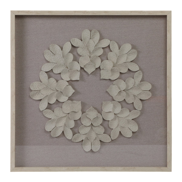 Clairvux Leaf Shadowbox Art - 30x30