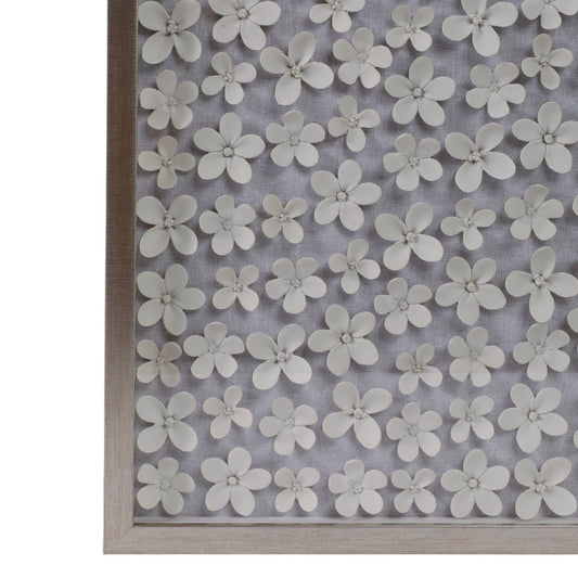 Antoinette Flower Shadowbox - 16x42"