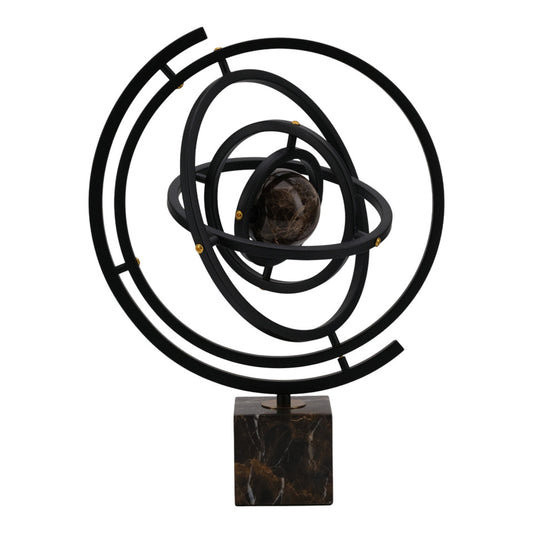 17" Harmon Armillary Statuary