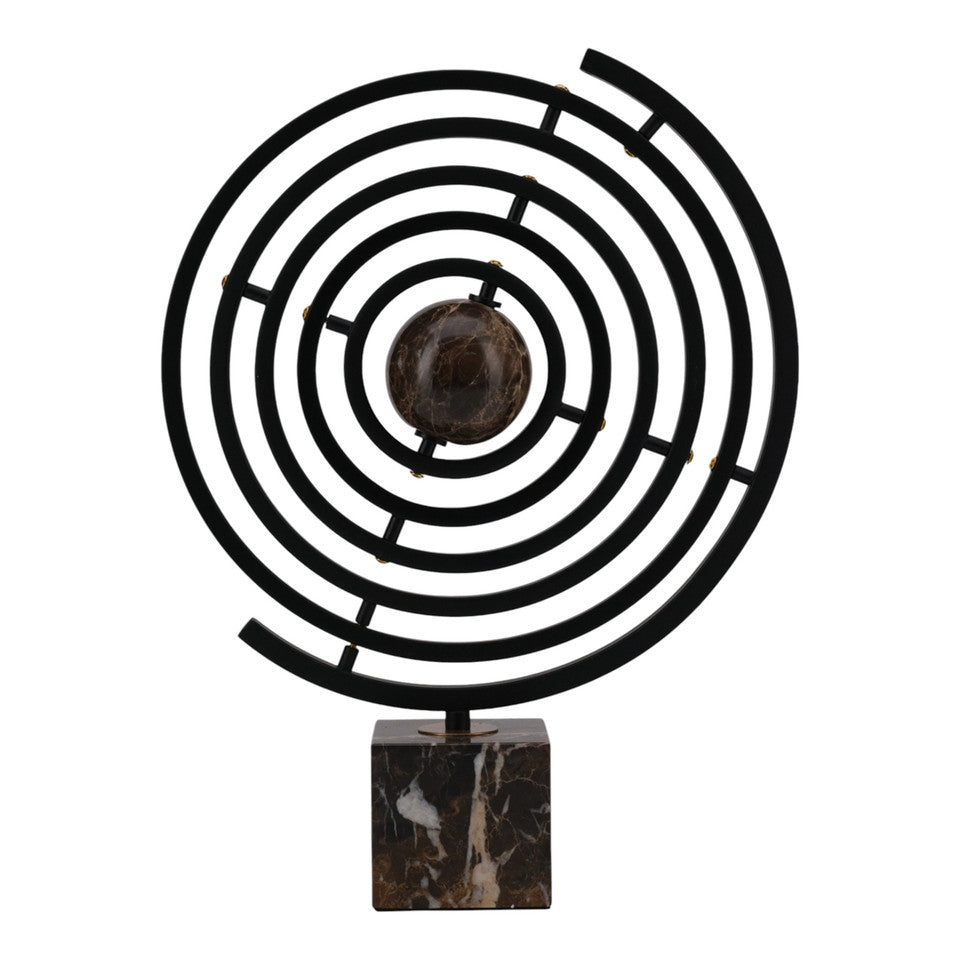 17" Harmon Armillary Statuary