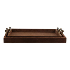 Lámpara de mesa de mármol Odina de 27 pulgadas, color negro y blanco
