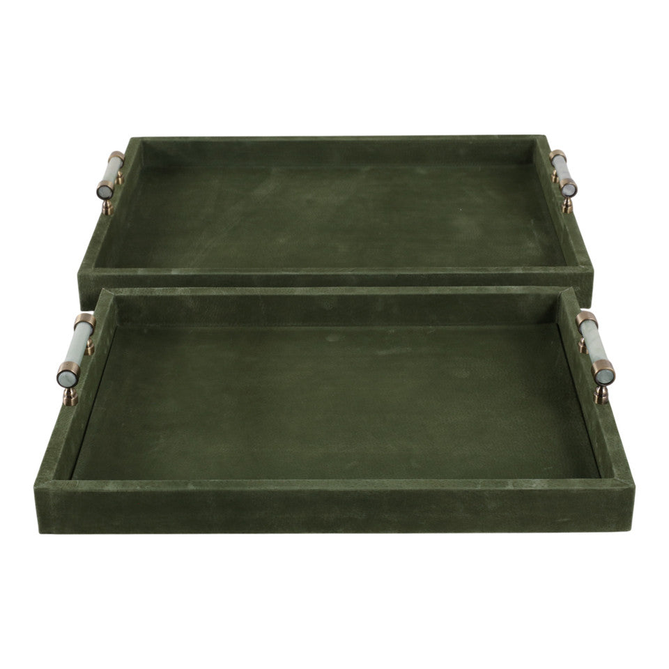 Lámpara de mesa de mármol Odina de 27 pulgadas, color negro y blanco