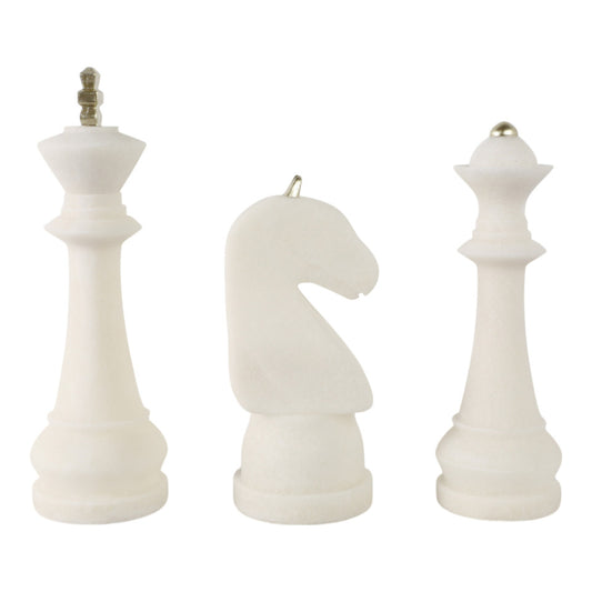 S/3 Afton Quartz Chess Pieces