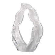 Lámpara de mesa de mármol Odina de 27 pulgadas, color negro y blanco