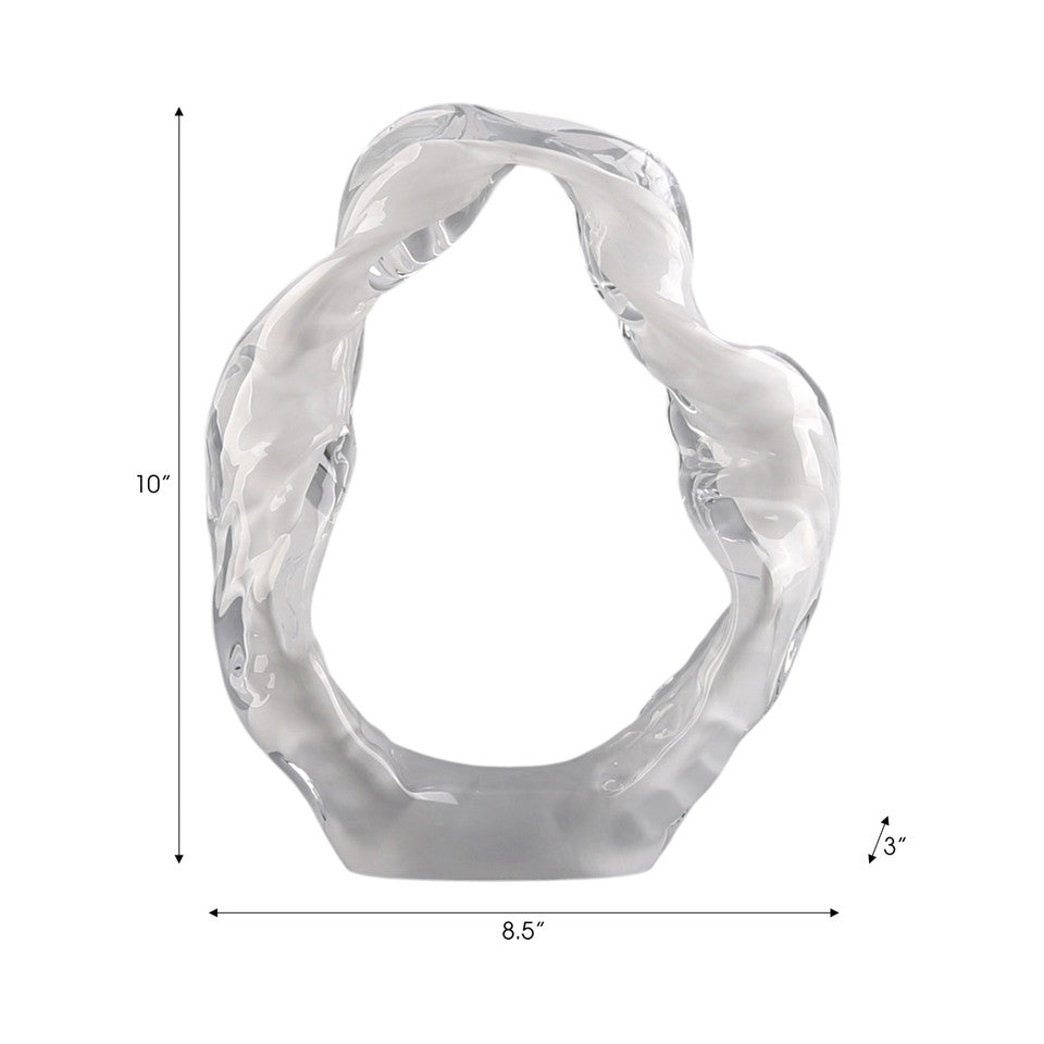 10" Sidon Glass Sculpture