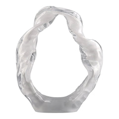 Lámpara de mesa de mármol Odina de 27 pulgadas, color negro y blanco