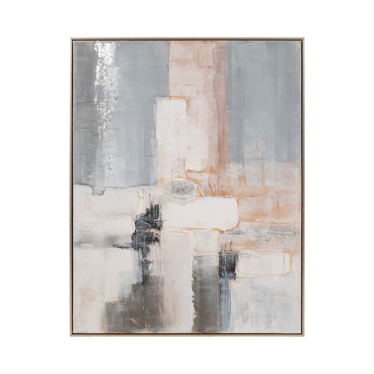 Novar Hand Painted Wall Art - 36x47"