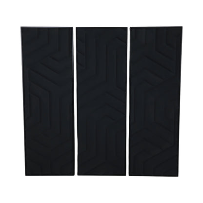 CASPERMOOR SET OF 3 BLACK ART 59