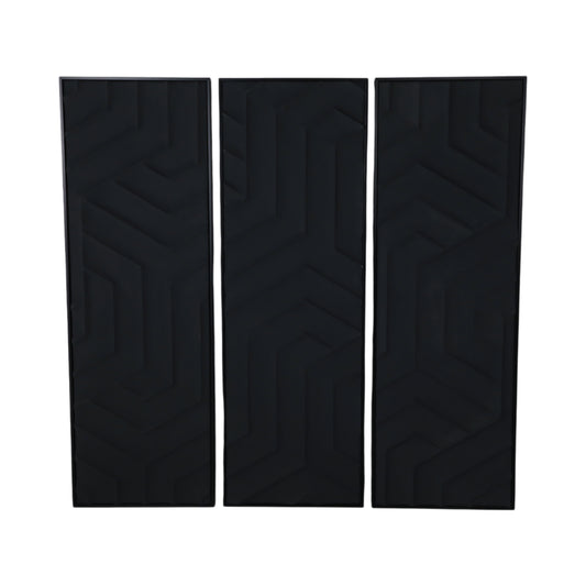 CASPERMOOR SET OF 3 BLACK ART 59
