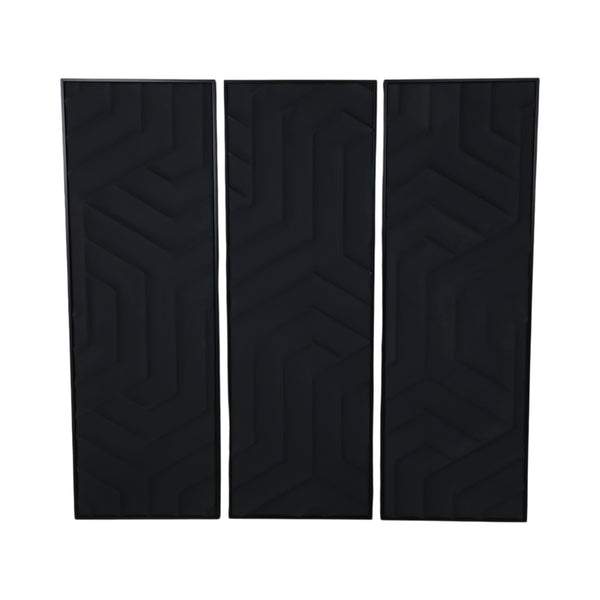 CASPERMOOR SET OF 3 BLACK ART 59