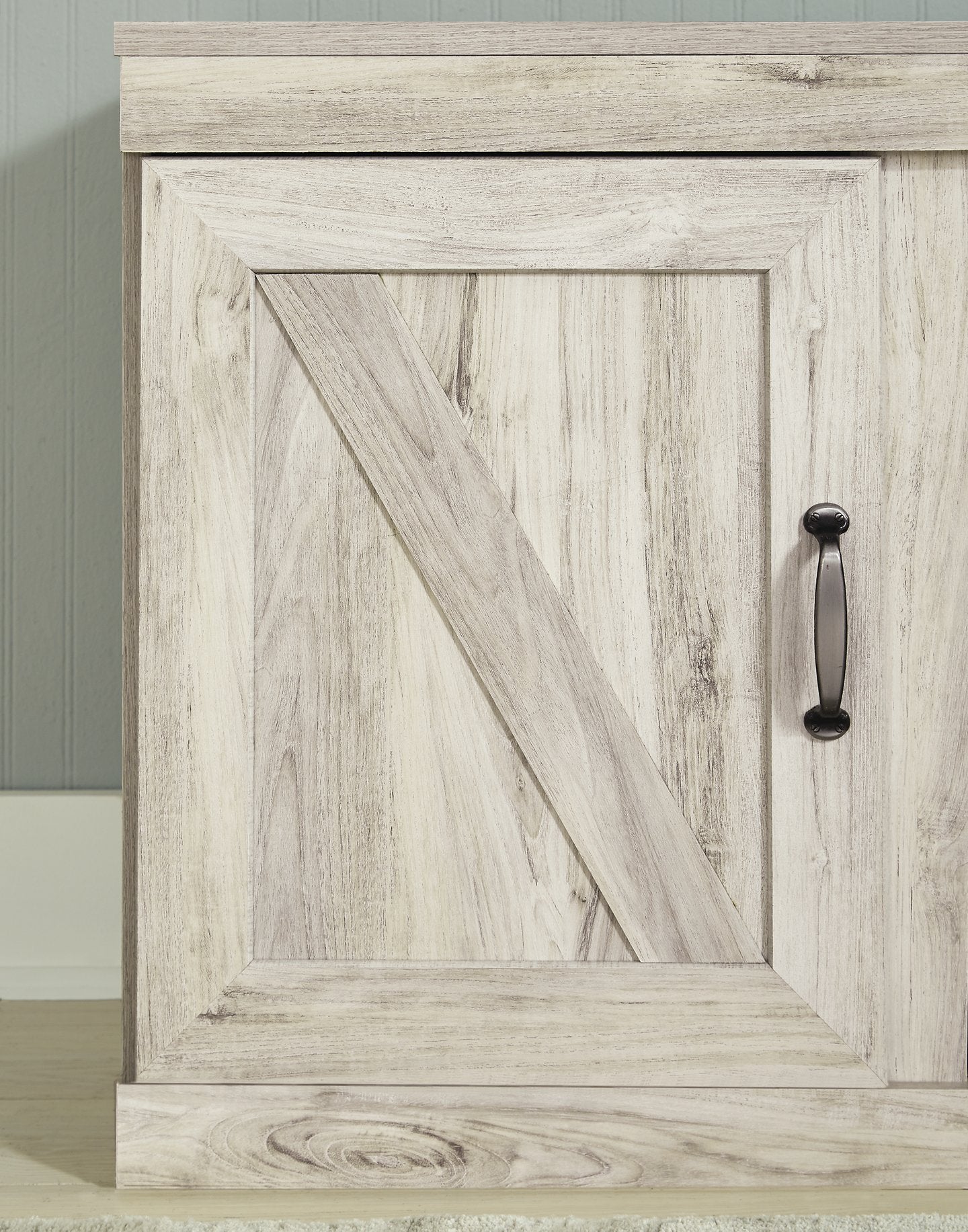 Mueble de TV Bellaby con chimenea eléctrica