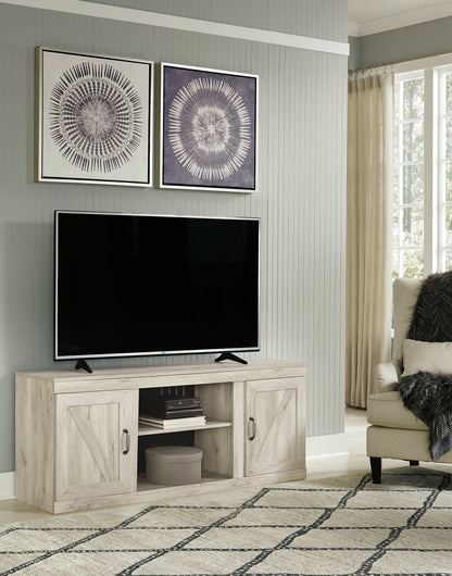 Mueble de TV Bellaby con chimenea eléctrica