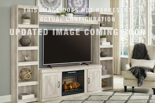Bellaby 3-Piece Entertainment Center with Electric Fireplace