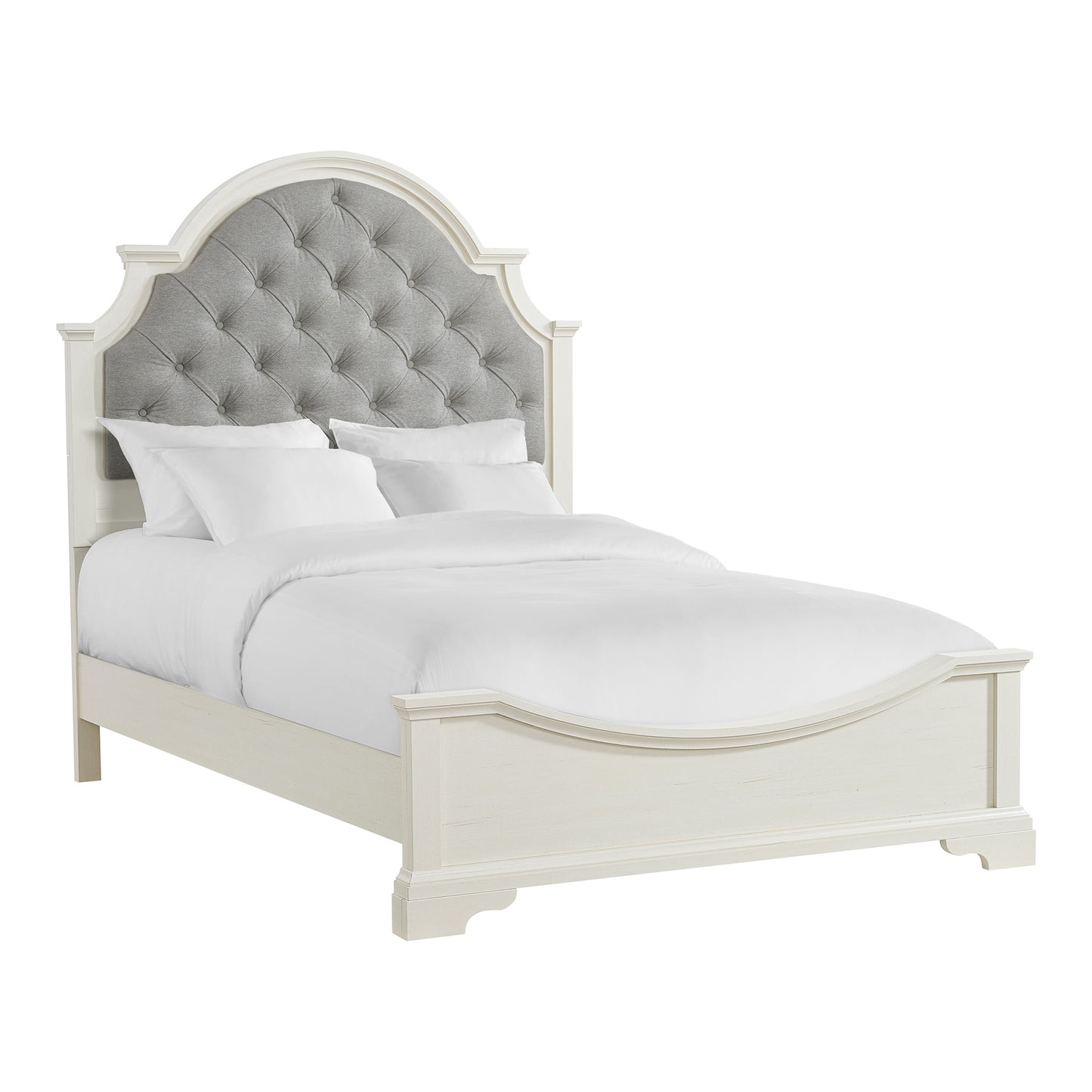 Eastwood Youth Full UPH 5PC Bedroom Set in Off-White