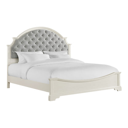 Eastwood Youth King UPH 3PC Bedroom Set in Off-White