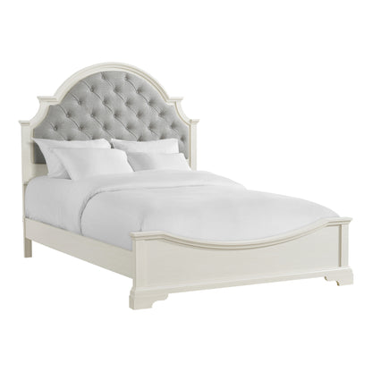 Eastwood Youth Queen UPH 5PC Bedroom Set in Off-White