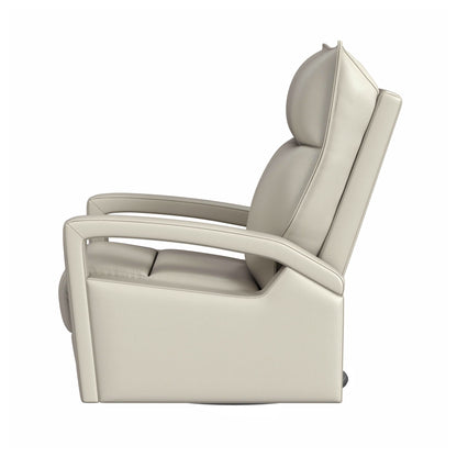 Eco P1 Recliner with Glider and Swivel in Del Mar Cream