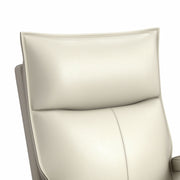 Eco P1 Recliner with Glider and Swivel in Del Mar Cream