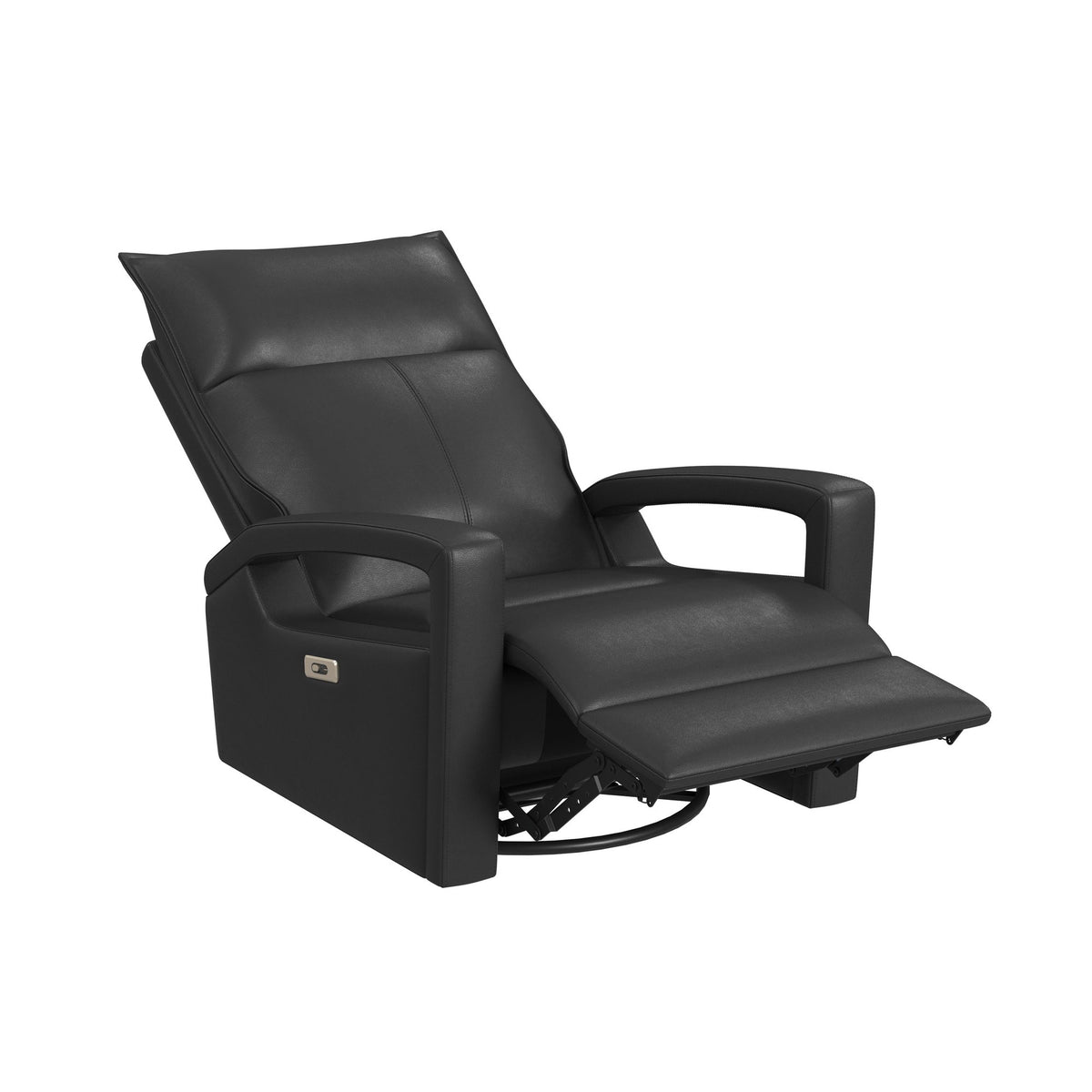 Eco P1 Recliner with Glider and Swivel in Del Mar Grey