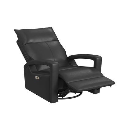 Eco P1 Recliner with Glider and Swivel in Del Mar Grey