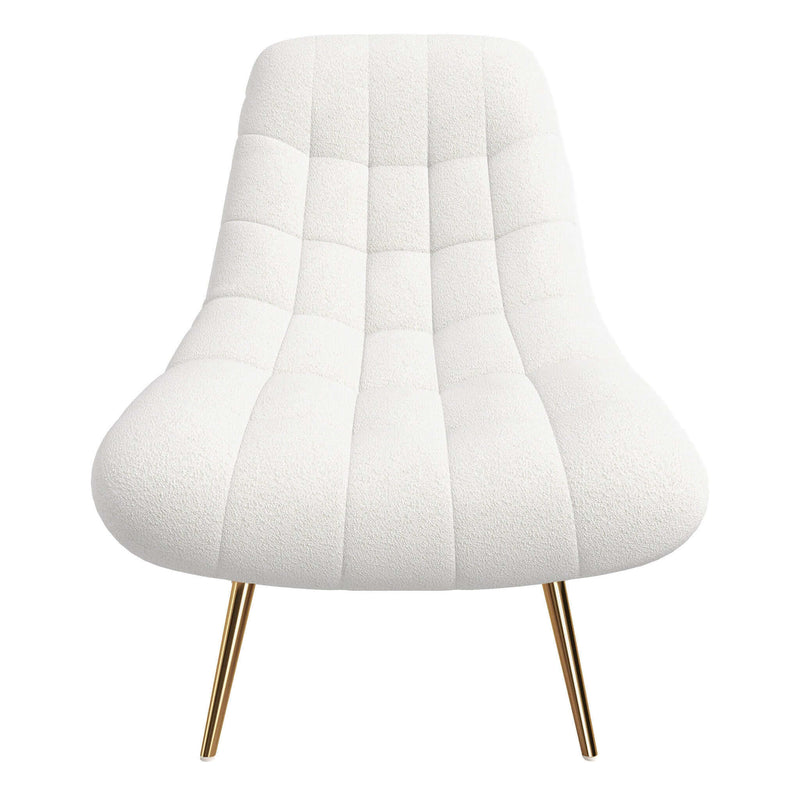Sillón francés de bouclé Aubrey
