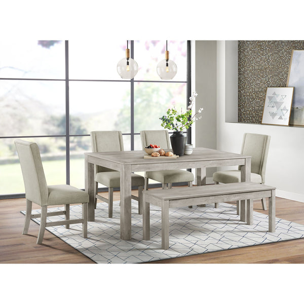 Eleanor Dining Bench in White