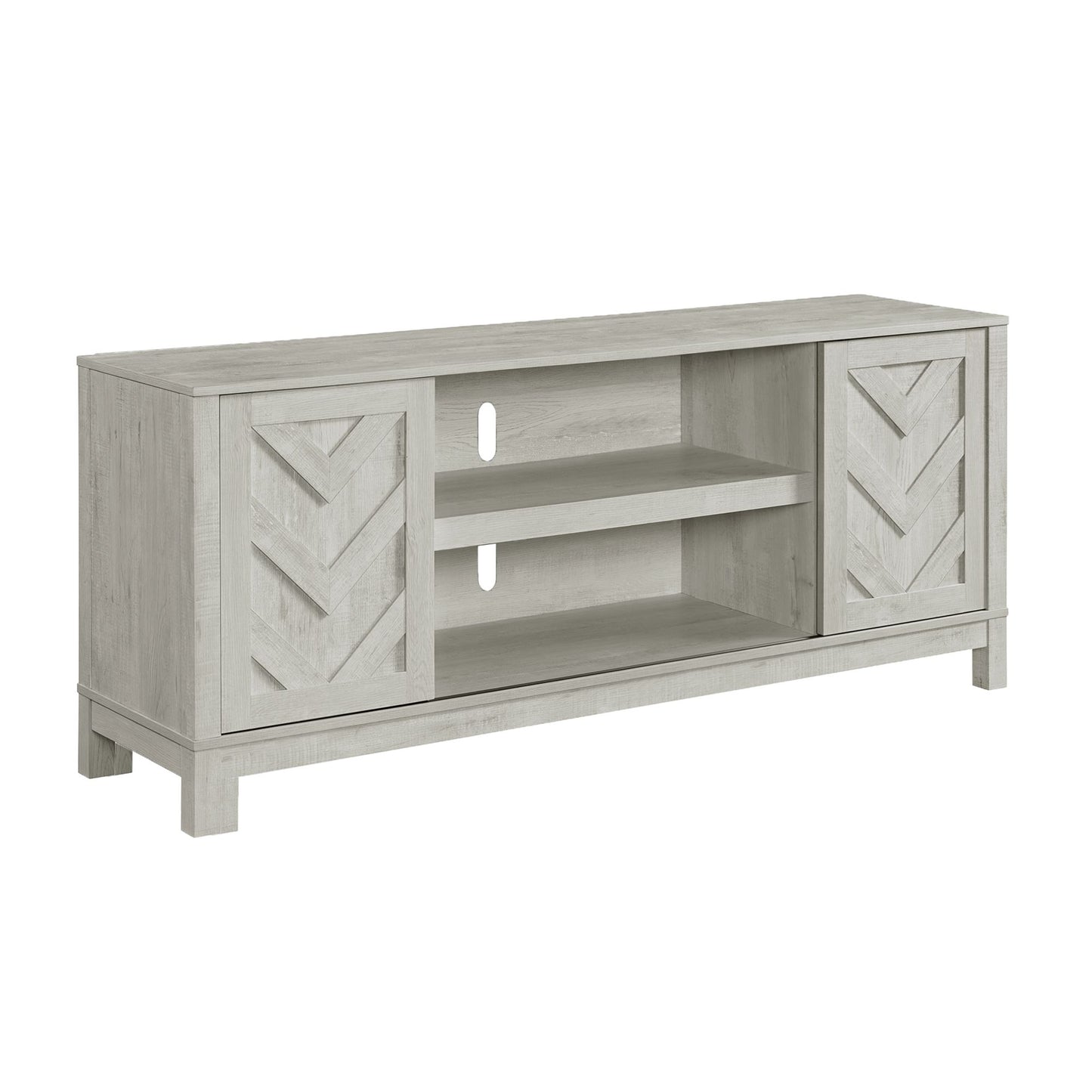 Eleanor 70" TV Stand with Sliding Door in White
