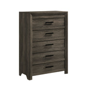 Eleanor Queen Panel 5PC Bedroom Set in Mocha Grey