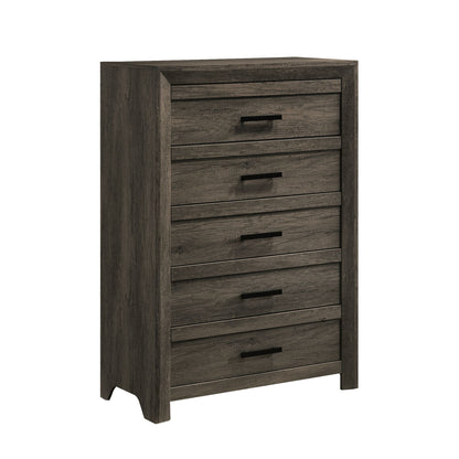 Eleanor Full Panel 3PC Bedroom Set in Mocha Grey